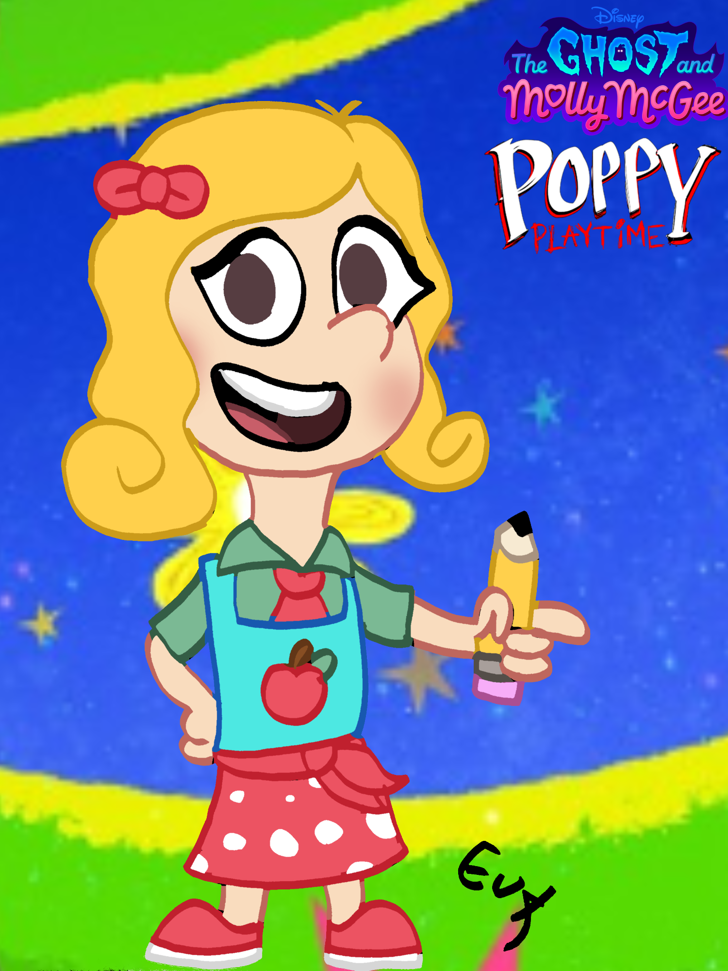 Drawing Poppy Playtime characters in other styles, Day 1 Fandom