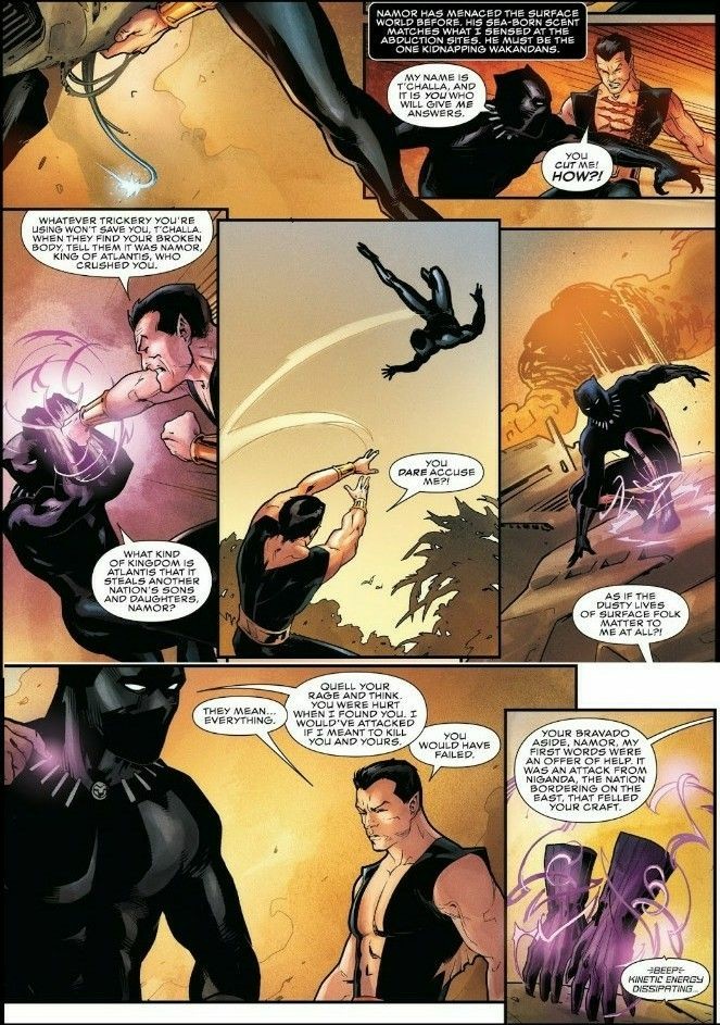 black panther vs namor