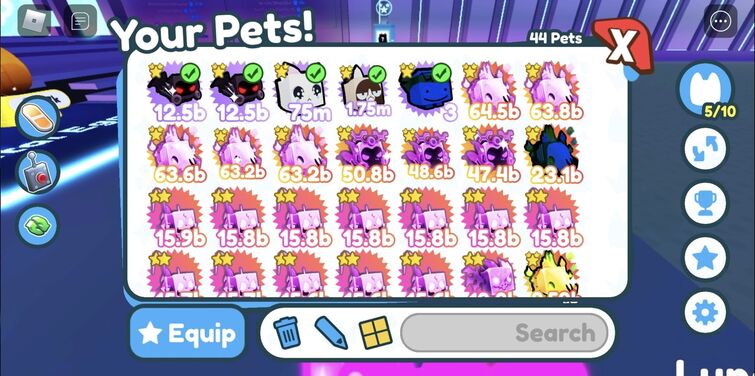 trading my inventory + pets