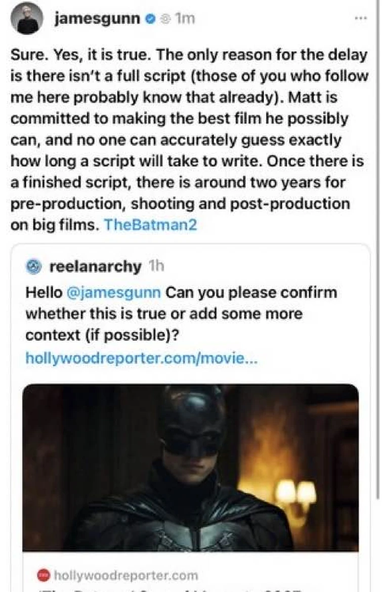 The Batman Part 2 has been delayed | Fandom