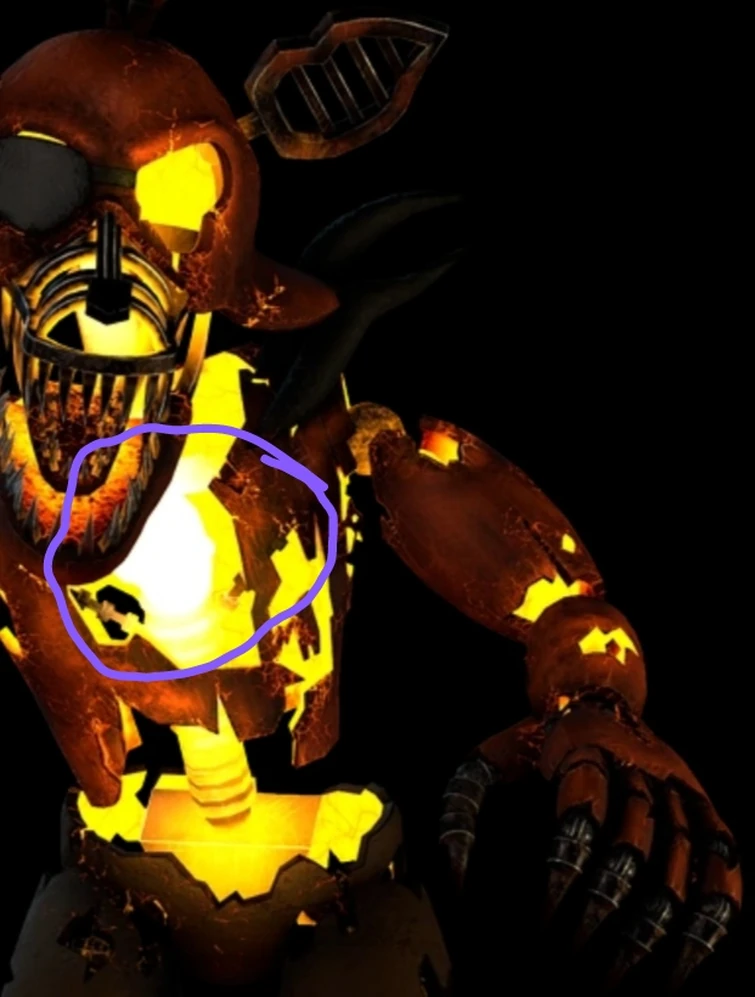 Someone Noticed That Grimm Foxy Has An Heart Fandom