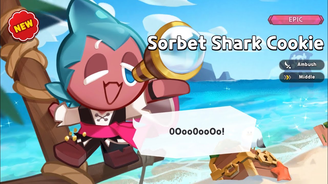 Sorbet Shark Running Gif Test