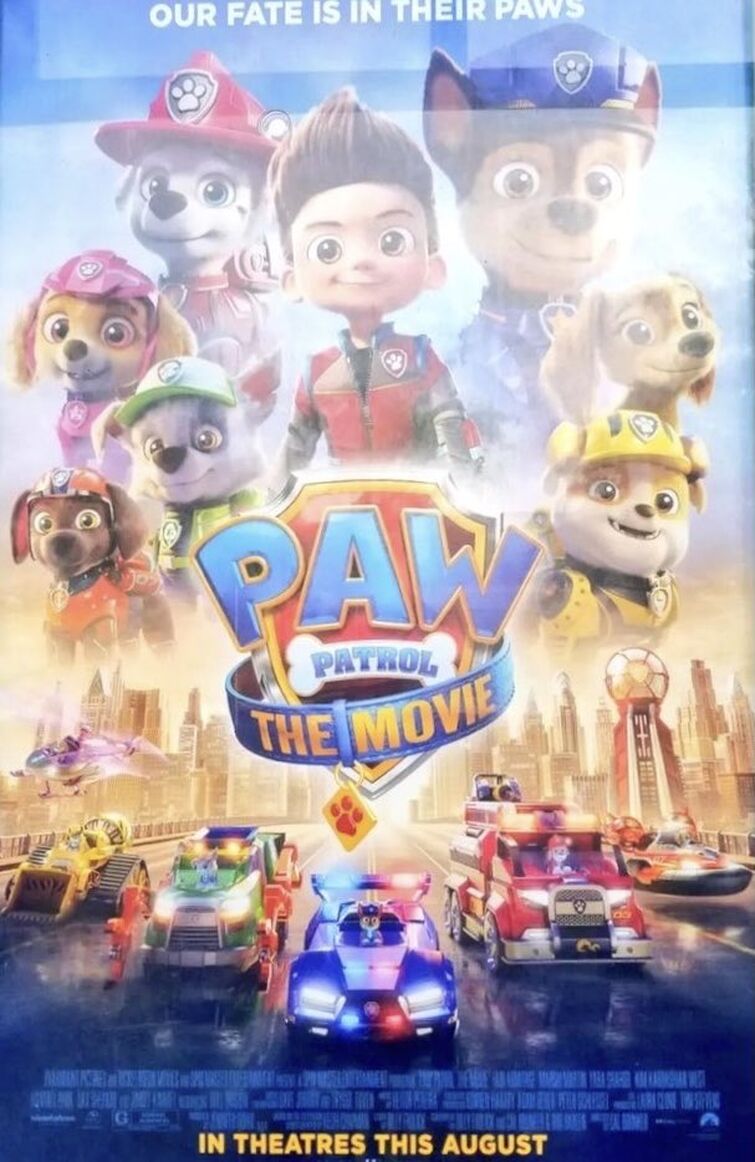 PAW PATROL - LA PAT' PATROUILLE: LE SUPER FILM, Site web officiel