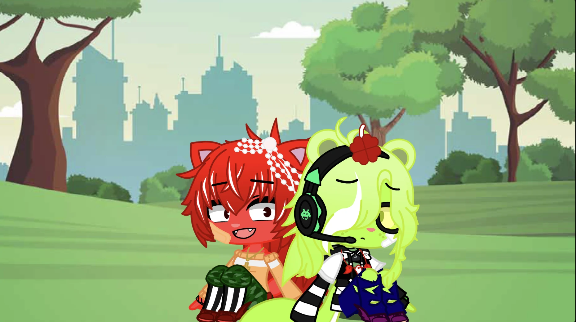 Flaky tries to talk to Nutty about it’s gender. Fandom