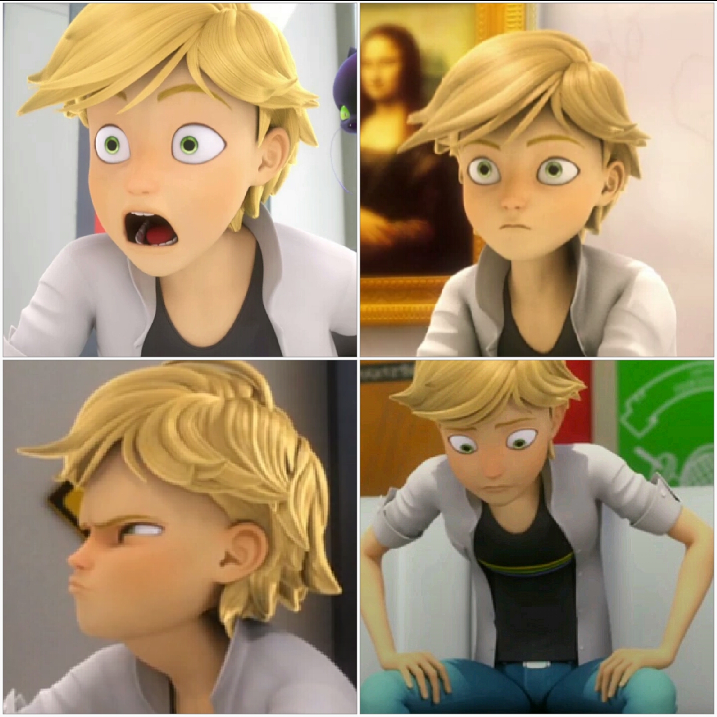 ?The many faces of Adrien and competition! | Fandom