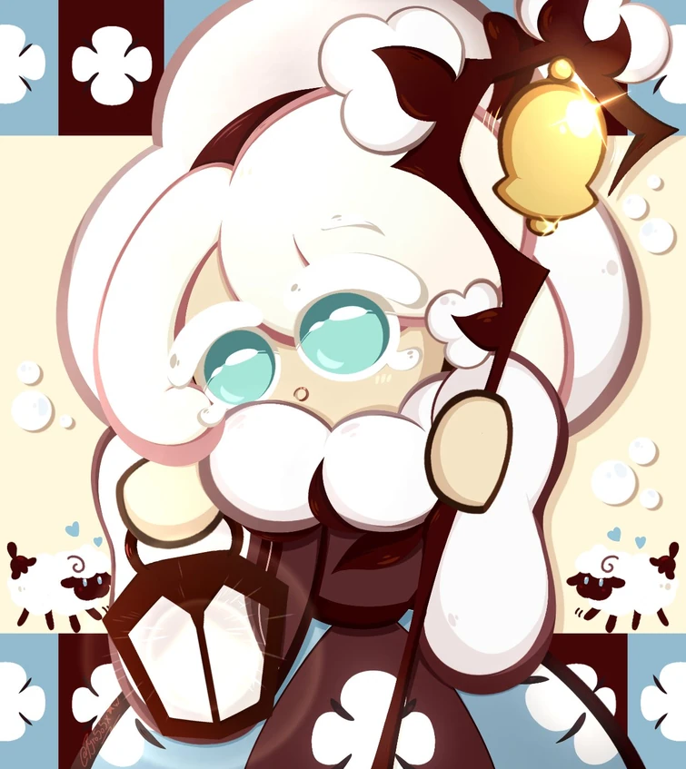 Cotton and Frost Queen Cookie art made by Pyro5o5x. Fandom