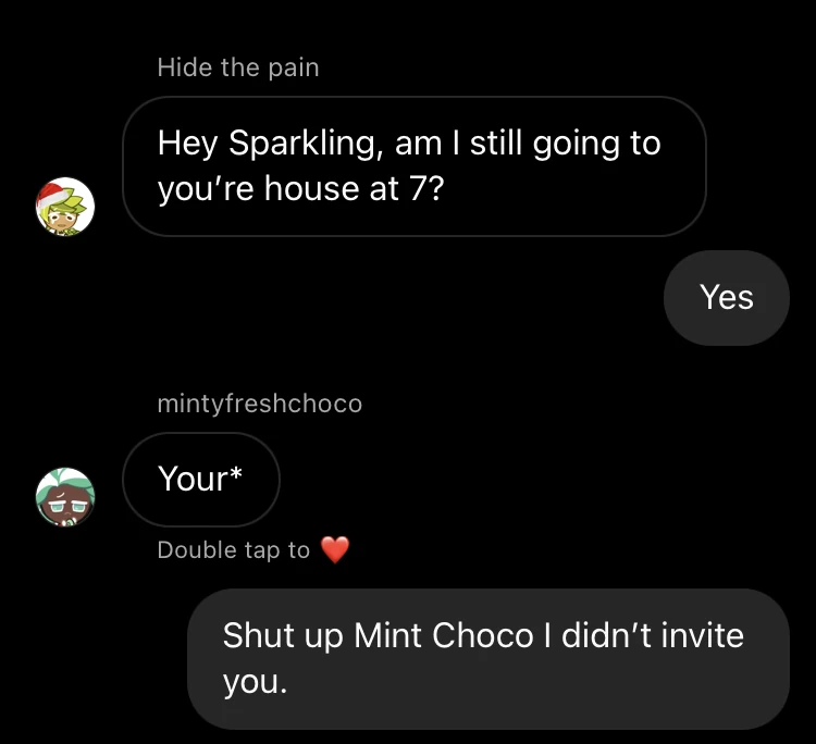 Herb, Mint Choco and Sparkling Fandom