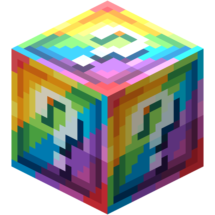 Rainbow Lucky Block | CubeCraft Games Wiki | Fandom