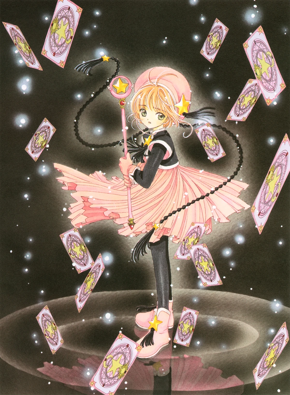 Final Pink and Black Star Costume | Cardcaptor Sakura Wiki | Fandom