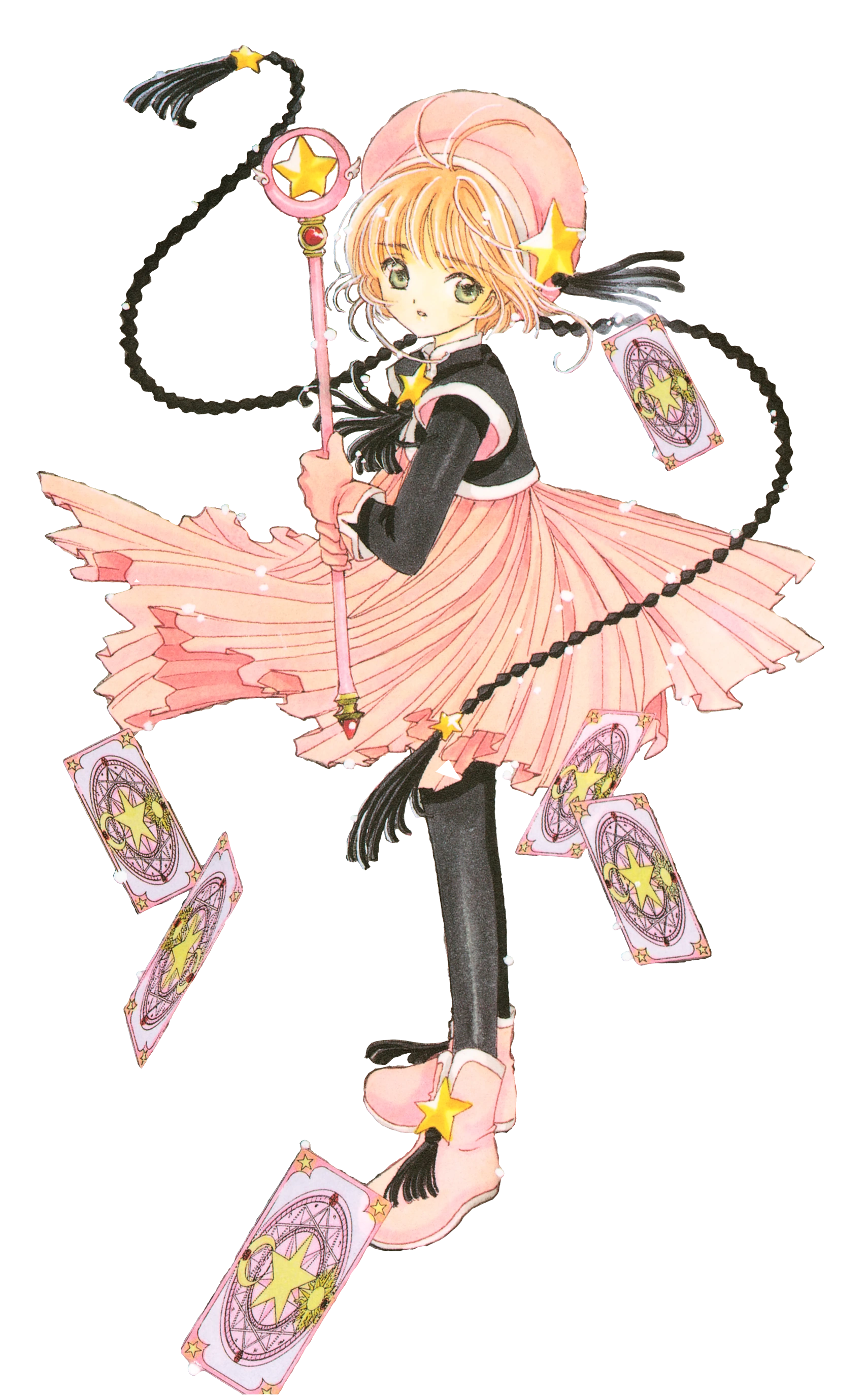 Final Pink and Black Star Costume | Cardcaptor Sakura Wiki | Fandom