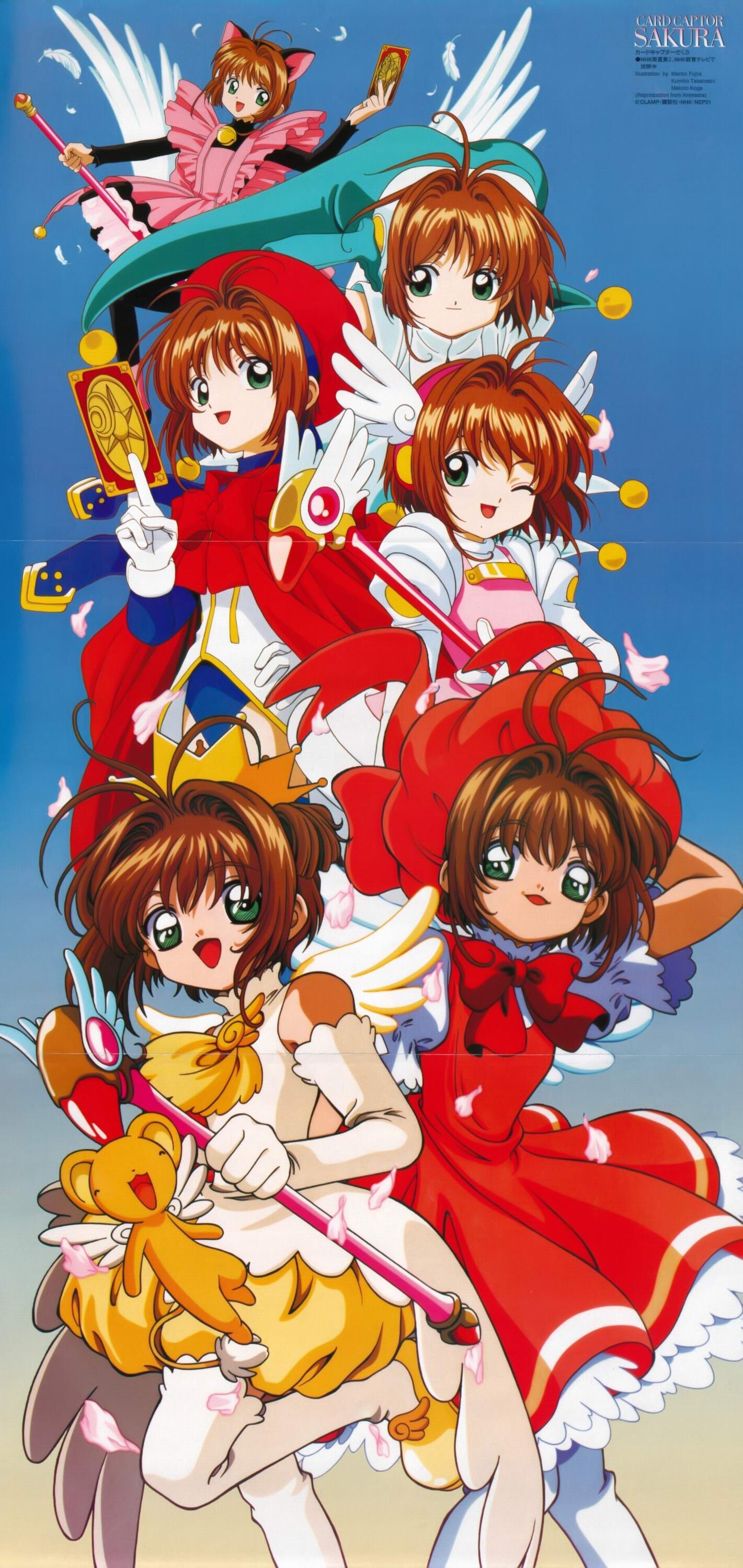 Cardcaptor Sakura Anime Girl 4K Phone iPhone Wallpaper #4750b