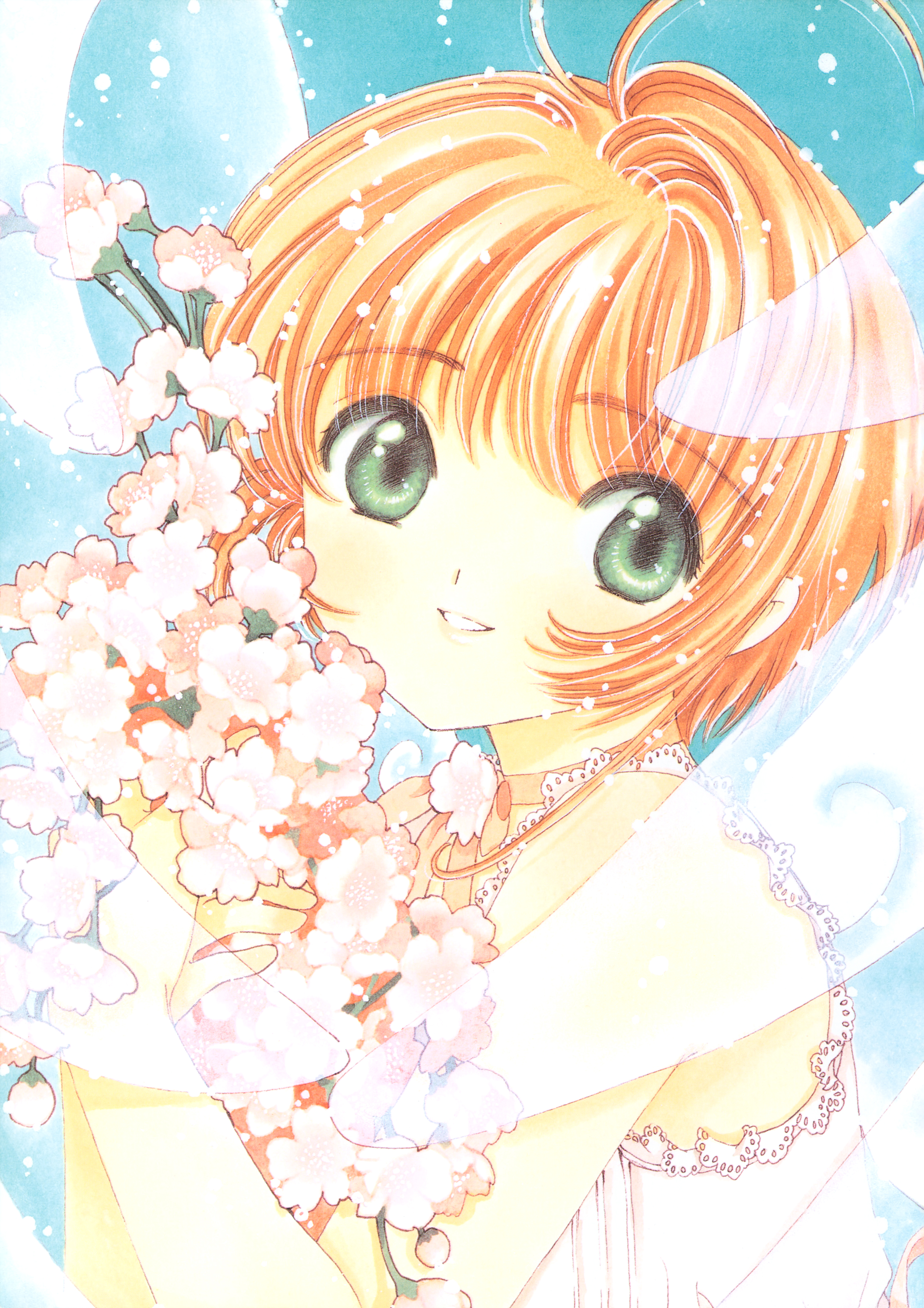 カードキャプターさくら　CARDCAPTOR SAKURA　カード NO.45 Cardcaptor Sakura No.45 Original Trading Card Card Clamp