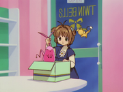 CCS EP05 - Sakura pulls The Jump out of a box