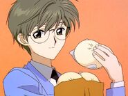 OP1 - Yukito Tsukishiro smiling with pork bun