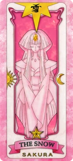 Anime SNOW SAKURACARD