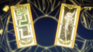 The Maze and Sleep cards in the Clear Card anime.