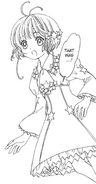 Detailed starry dress