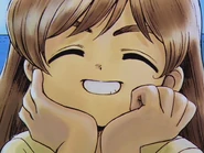 Close-up of the painting