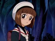 CCS EP06 - Naoko walking in the woods