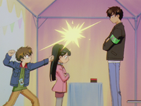 Syaoran và Touya khi chạm trán nhau