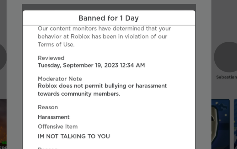 It got real es Banned for 1 Day Our content monitors have