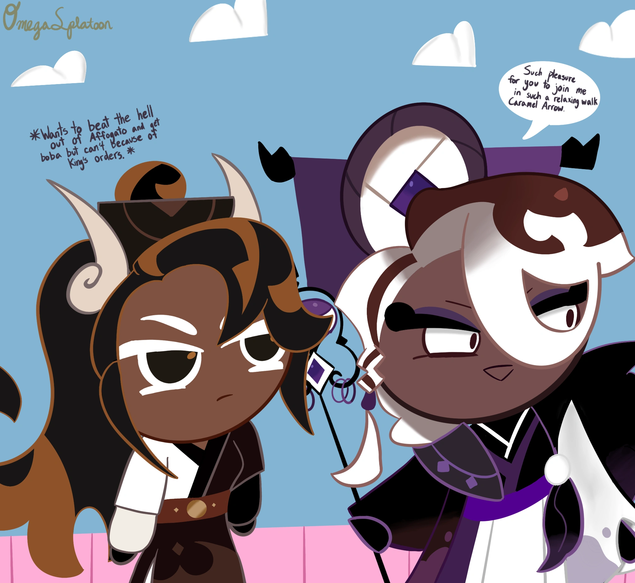 Caramel Arrow & Affogato Walking Fandom