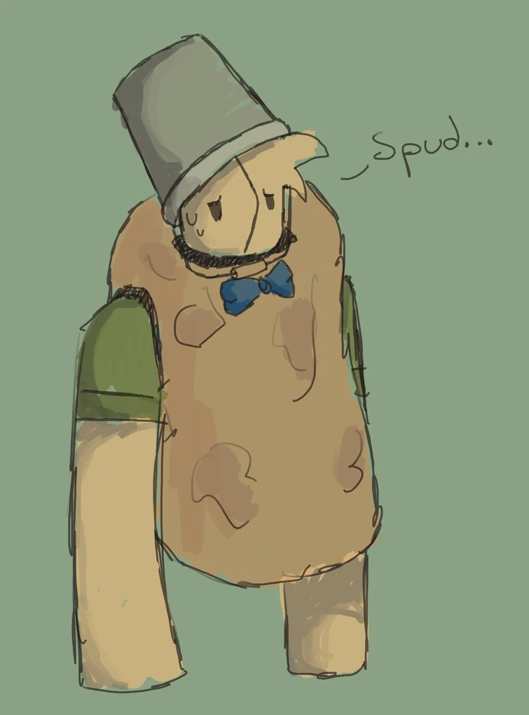 Can somebody make spud as a potato Fandom