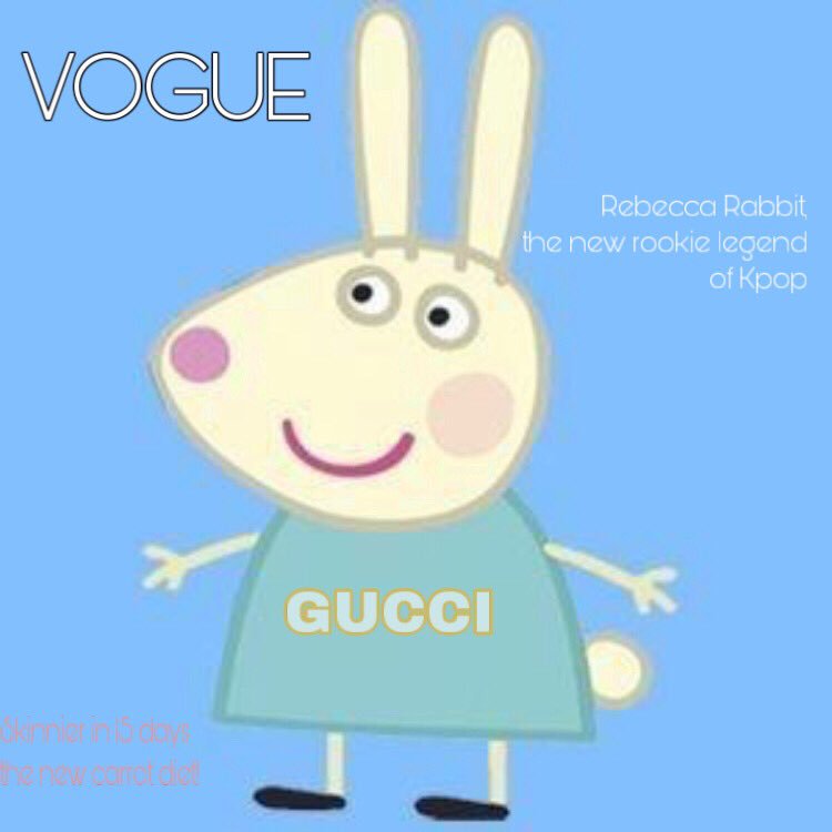 Rebecca Rabbit Peppa Rebecca Rabbit Roblox Piggy Characters