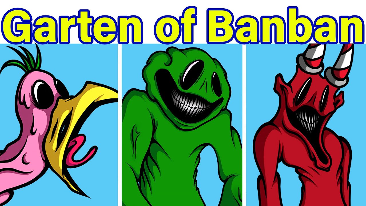 Garten of BanBan but awesome [Redesigns] by MysteryMintt on Newgrounds