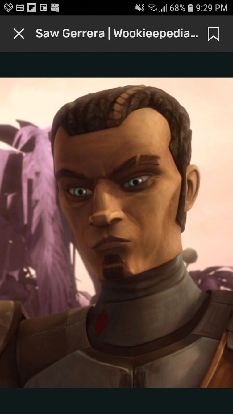 How come Saw Gerrera is white in the clone wars but black in the movies,  and games?? | Fandom