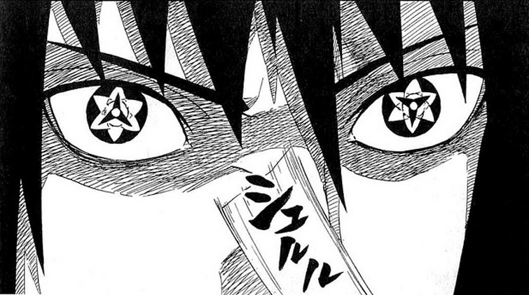 sasuke eternal mangekyou sharingan manga