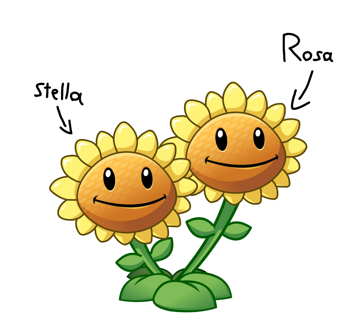 Twin Sunflower Had Names Fandom