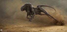 Running Creature by Ken Barthelmey