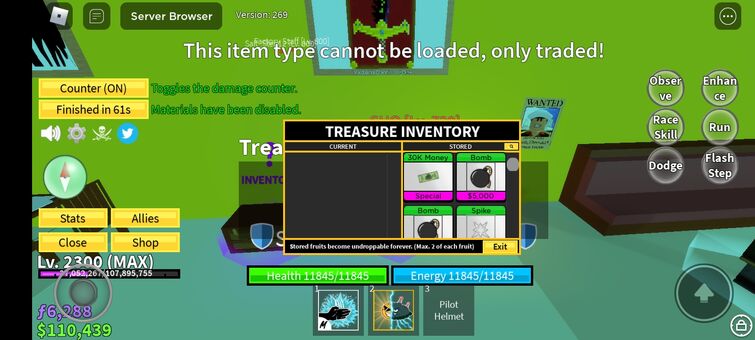 Server Browser, Blox Fruits Wiki