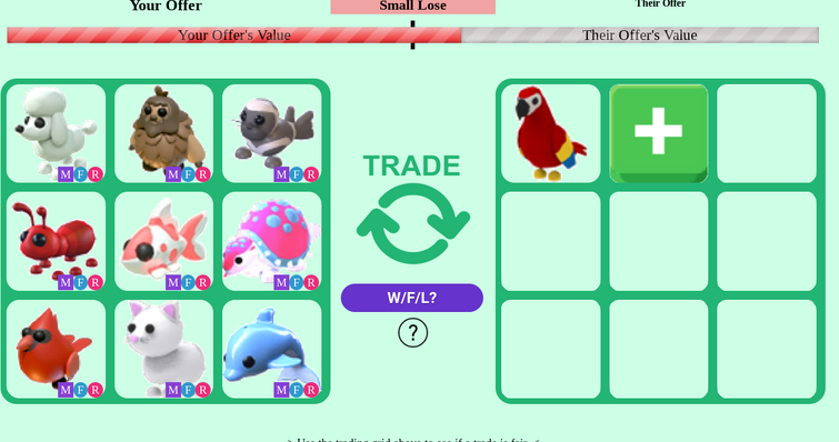 Roblox Adopt Me Trading Values - About