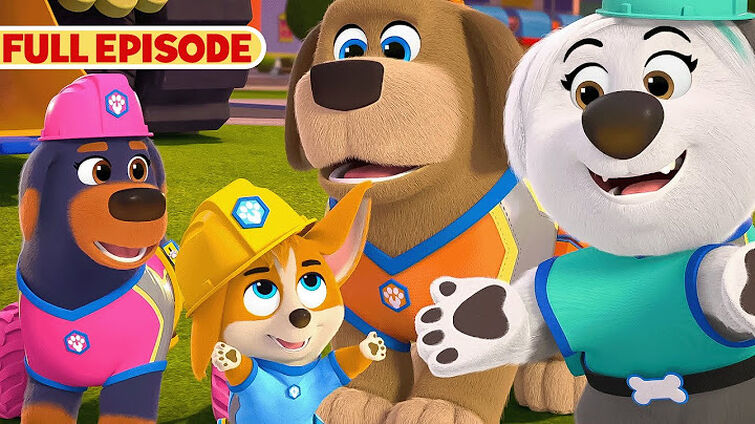 Pupstruction First Full Episode, NEW Show, S1 E1 Part 1, Built To Build, @disneyjunior