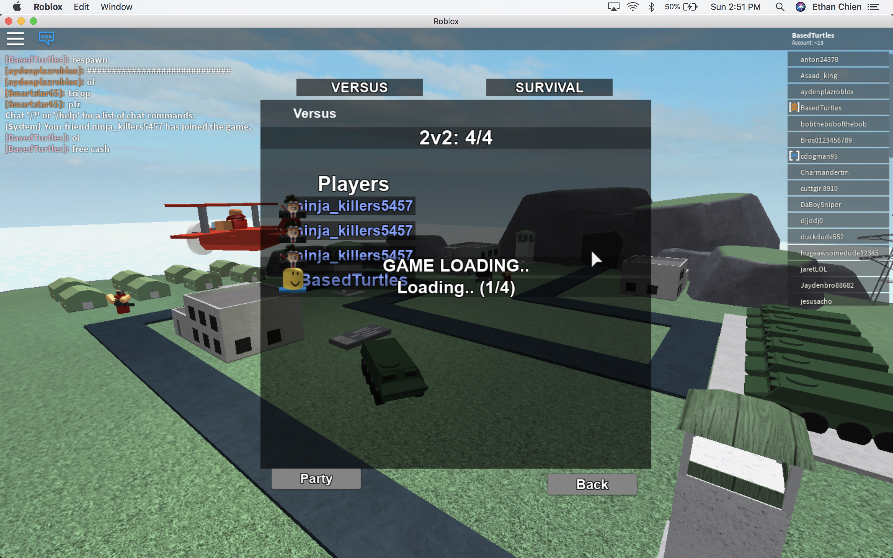 Roblox Party Chat Not Working