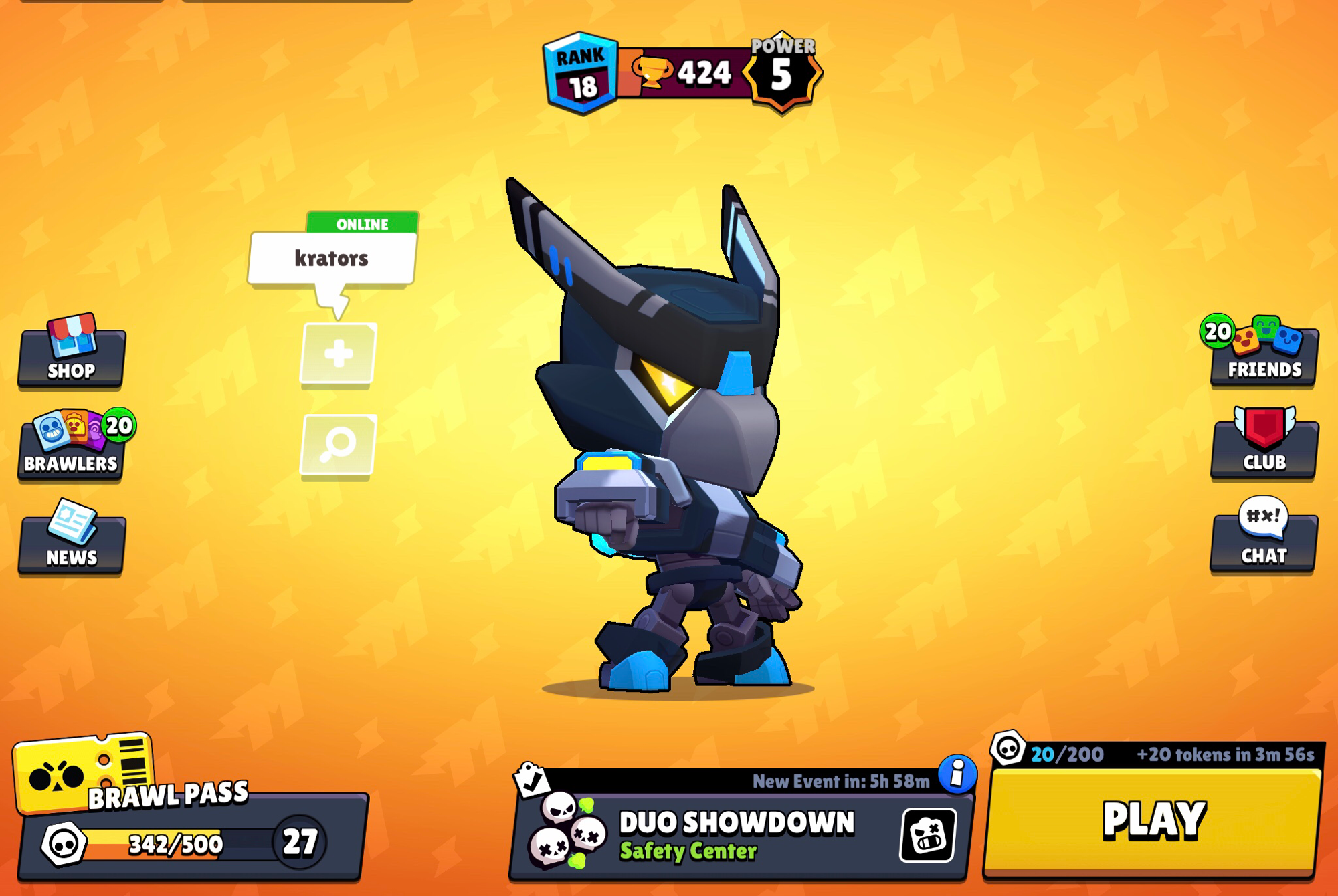 Yesterday I Got Night Mecha Crow Fandom - night mega crow brawl stars png