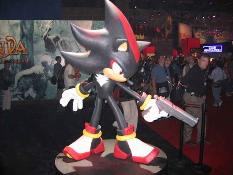 Shadow the cheap hedgehog statue