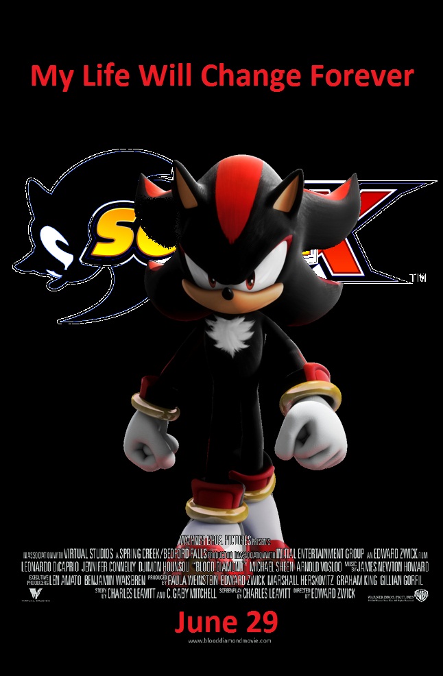 Shadow The Hedgehog Poster | Framed Art | Sonic | NEW | USA