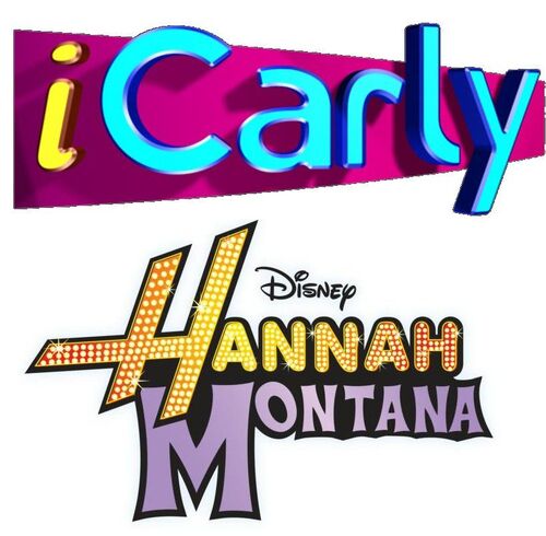 ICarly and Hannah Montana logos