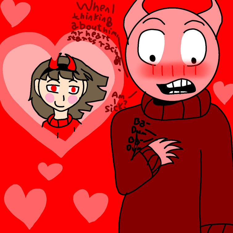 Spooky Month x Undertale part 2 (Bob is in love?)