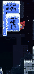 Falling platform