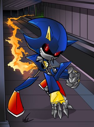 Metal Sonic gets a Decepticon upgrade