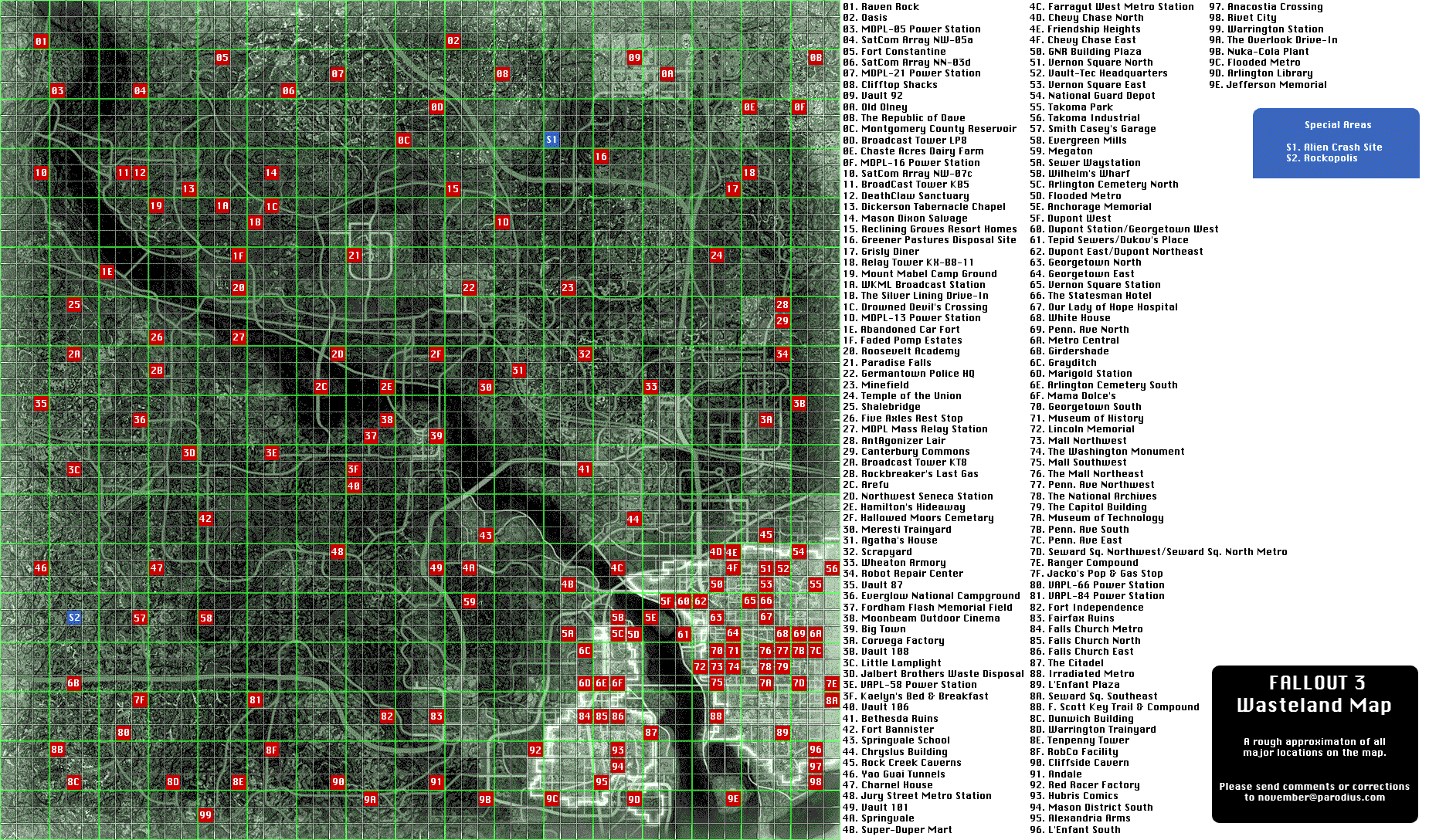 FALLOUT 3 WASTELAND MAP by SamOfSuthSax on DeviantArt