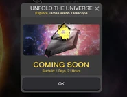 Announcement for the "Unfold the Universe" Event