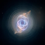 A true-color image of the Cat's Eye Nebula