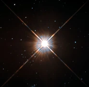 An image of Proxima Centauri taken in 2013 by the Hubble Space Telescope