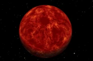 Hypothetical image of 55 Cancri e (Janssen).