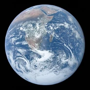The Blue Marble (remastered).jpg (167 KB) A photograph of the Earth taken in 1972 by the Apollo 17 crew. A processed version is widely known as "The Blue Marble"